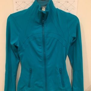 Lulu lemon Teal active wear jacket